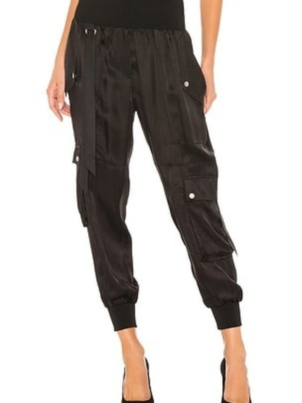 Cinq à Sept Harmony Cargo Utility Side Snap Jogger Pants